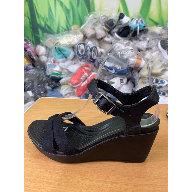 Giày sandal đế xuồng crocs 2hand, size w5, w6, w7, w8 new 97%