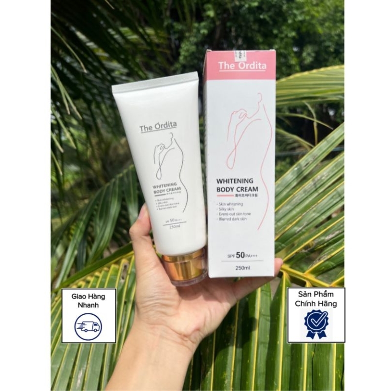 Kem body dưỡng trắng The Ordita