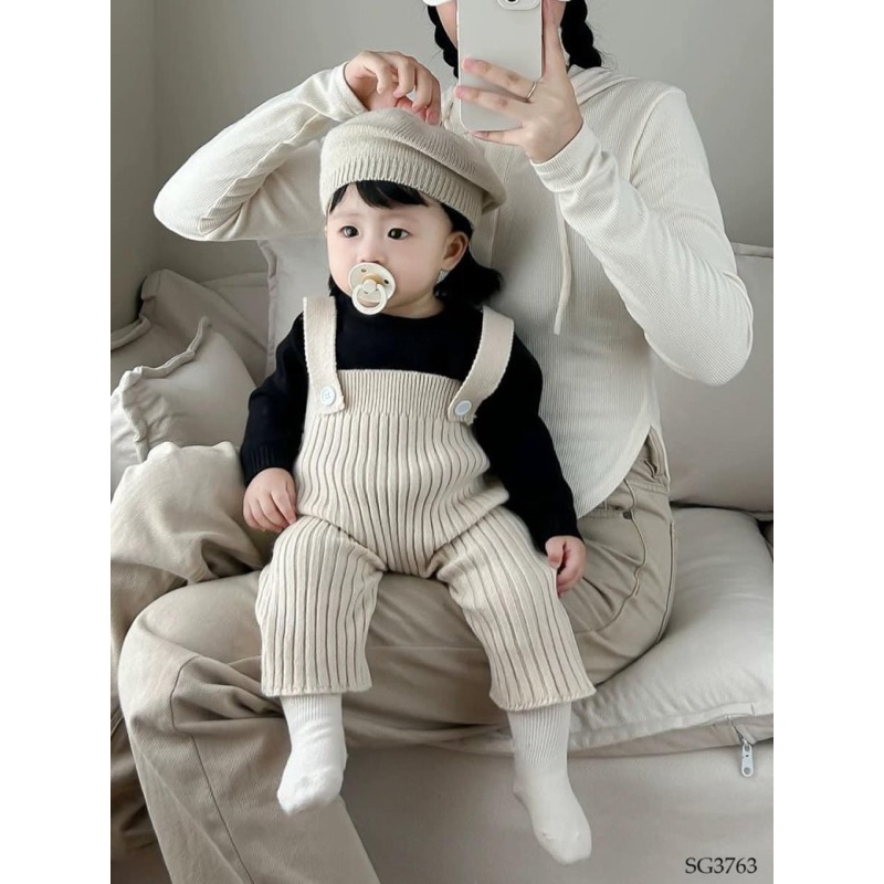 ÁO + YẾM LEN CHO BÉ