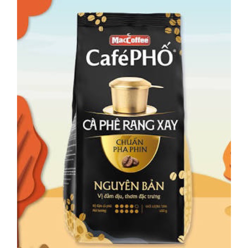 Cafe Phố cà phê rang xay chuẩn pha phin 450g