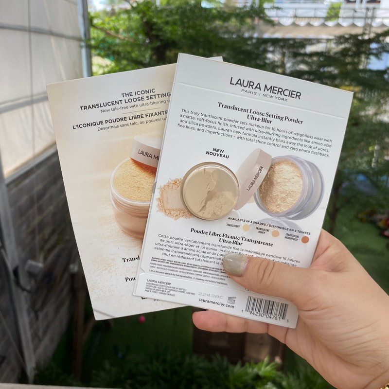 L@uủa mercier Ultra-Blur Talc-Free Translucent Loose Setting Powder phấn phủ