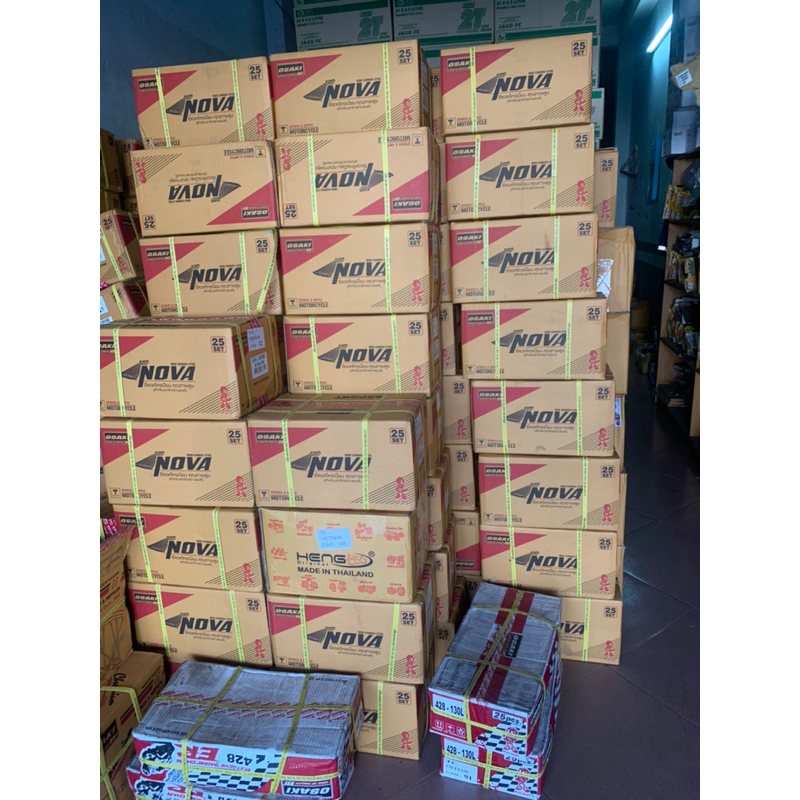 Căm nan hoa  lớn Nova Thailand size 157,184,149 ,120,90mạ Chrome siêu bóng hiệu Nova Thailand .