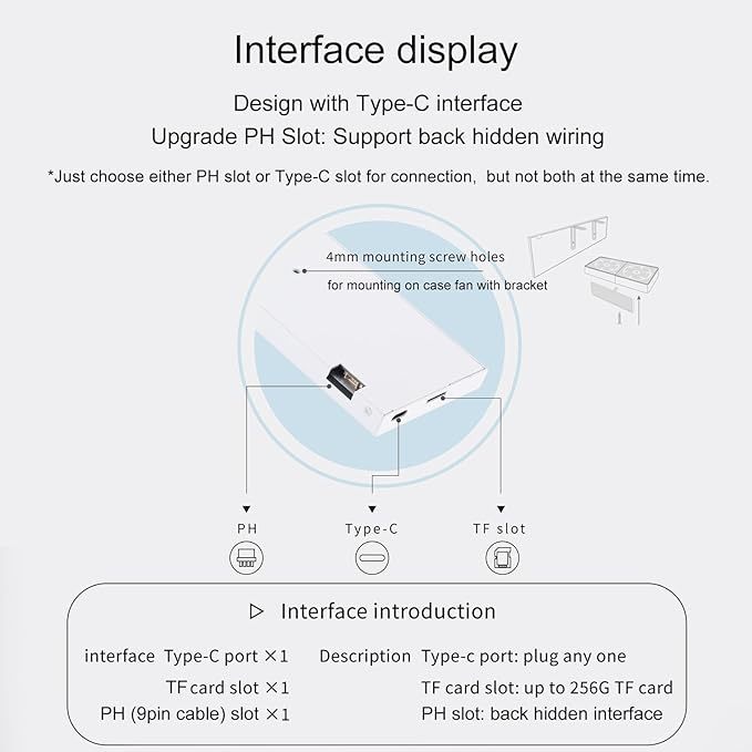 Màn hình 8.8 Inch TURZX hiển thông số PC , không cần cắm VGA | BigBuy360 - bigbuy360.vn