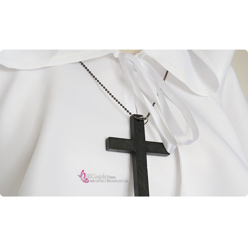 Đồ Tu Sĩ Trắng - Pháp Sư Trắng Halloween - 11958