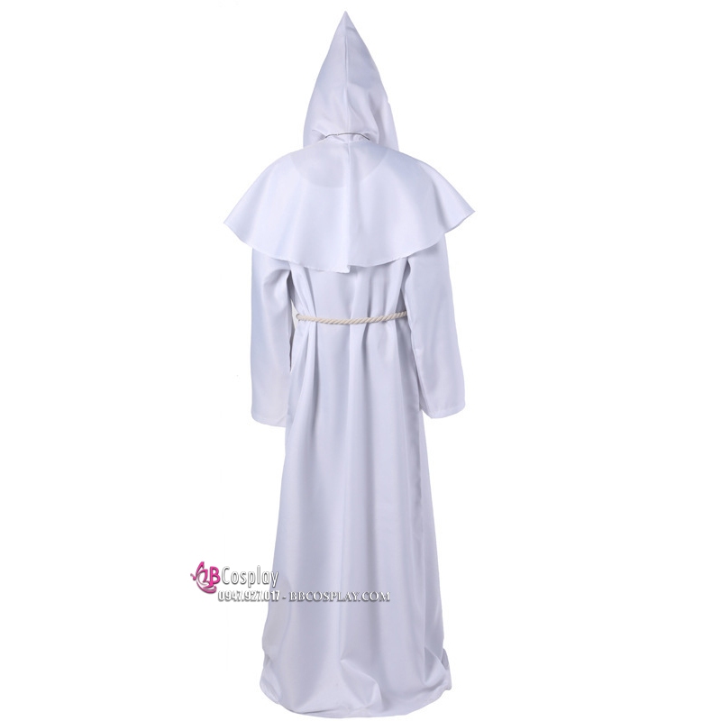 Đồ Tu Sĩ Trắng - Pháp Sư Trắng Halloween - 11958