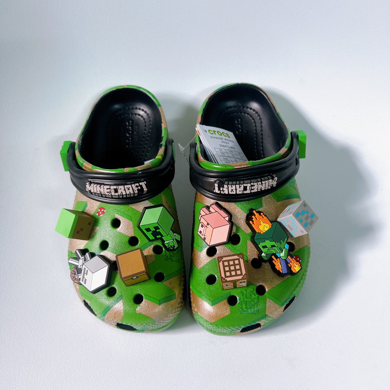Dép Sục Crocss MineCraft Cho Bé Trai MunCrocs sỉ lẻ Crocss cho bé gái nam nữ