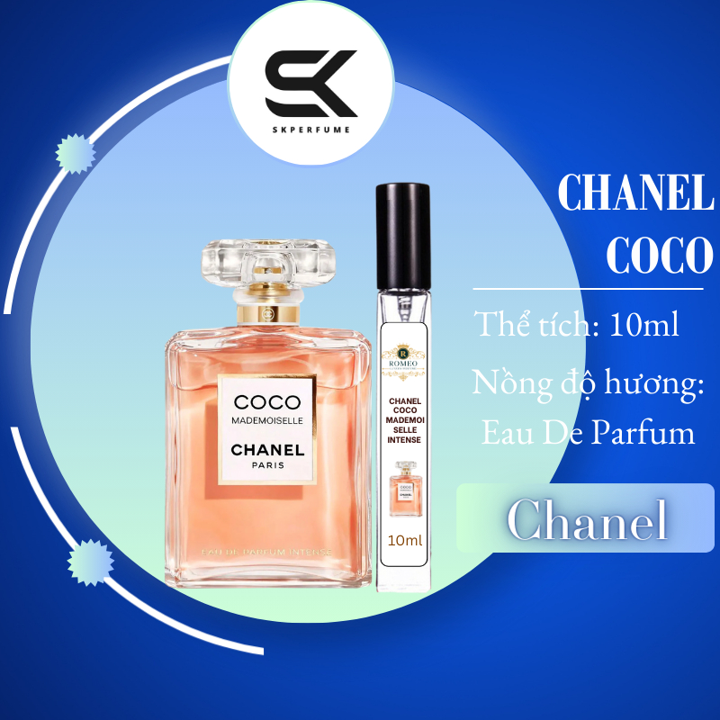 Nước hoa chiết Chanel Coco Mademoiselle nước hoa nữ chính hãng dịu dàng quý phái thơm lâu