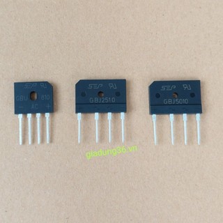 Cầu điot gbu0810 gbj2510 gbj5010 , diot bếp từ