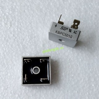 Cầu diot 50a 1000v kbpc5010 / cầu diot nhôm vuông 50a-100v