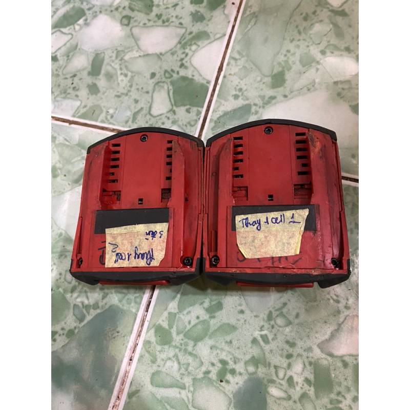 Pin Hilti L14 thay 1cell sạc sài ok