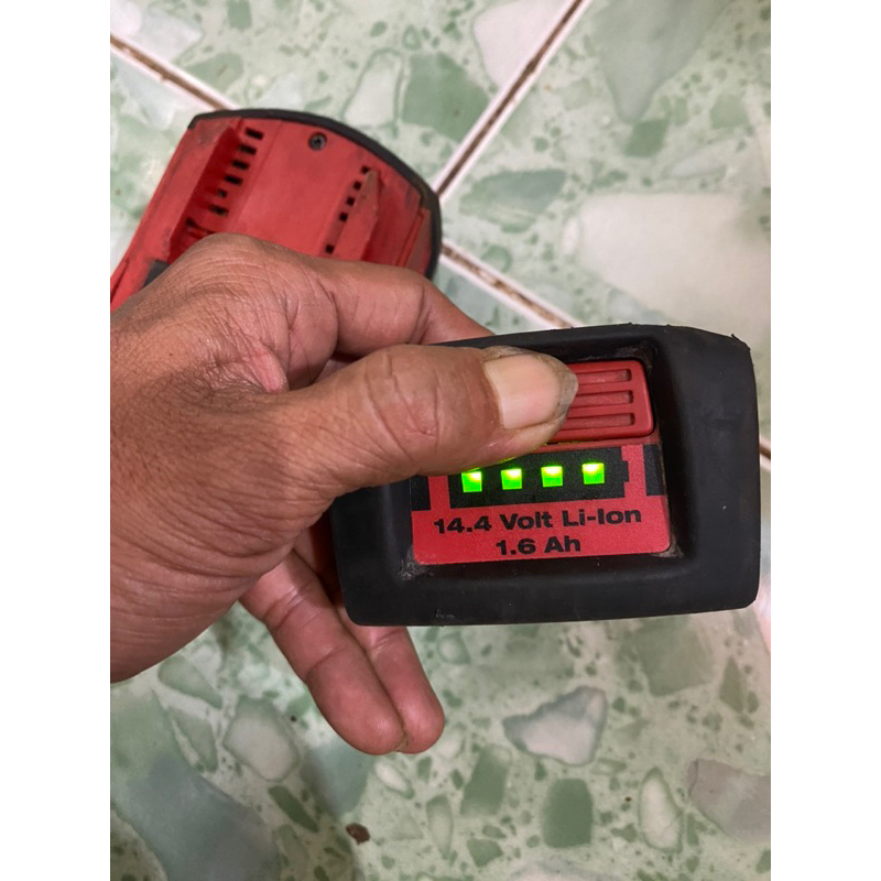 Pin Hilti L14 thay 1cell sạc sài ok