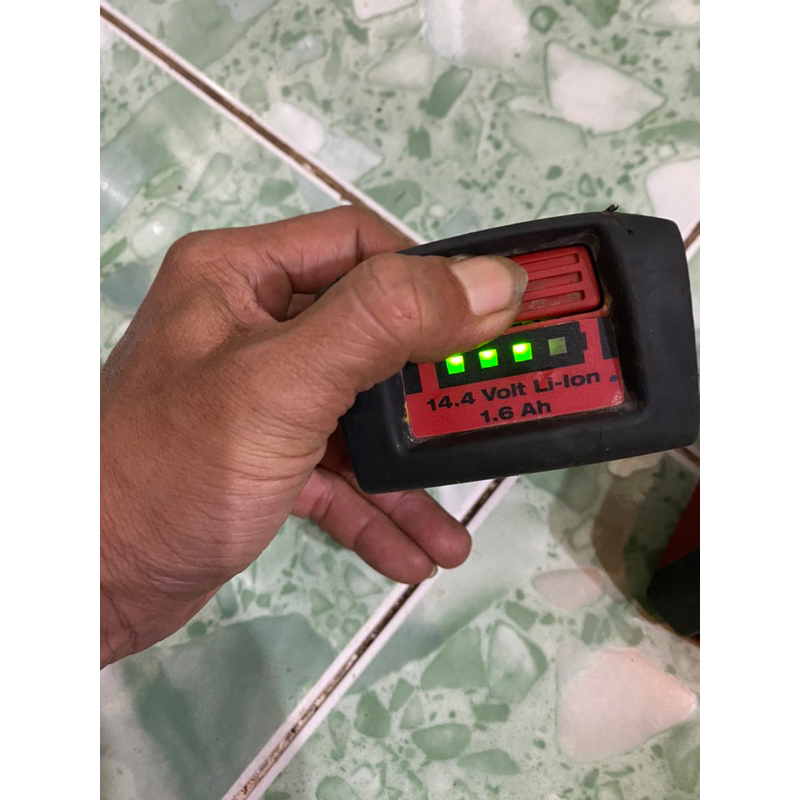 Pin Hilti L14 thay 1cell sạc sài ok