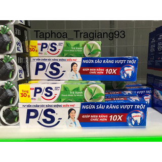 Kem Đánh Răng P/S Vượt Trội 180g tặng 1 trà xanh 50g