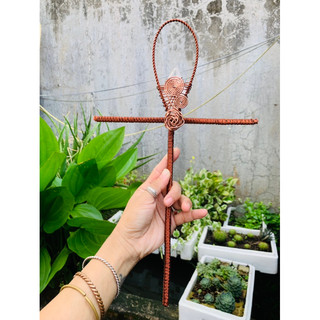 Ankh-Anka đồng đỏ Ai Cập Lost cubit 35cm