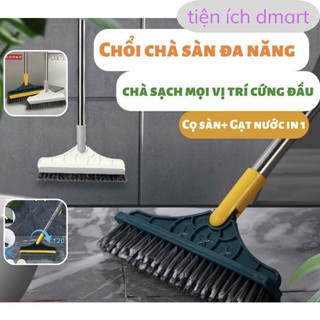 chổi nhựa nhà tắm 2 in 1 tiện lợi, cây gạt nước đa năng CGN21