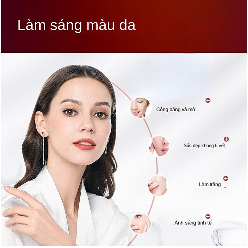 Viên uống trắng da hủy nám Glutathione 500, nâng tone nhanh, uống trắng da toàn thân, hộp 60 viên