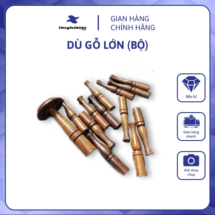 Dù Gỗ lớn  Thế giới Bida - Hàng chính hãng
