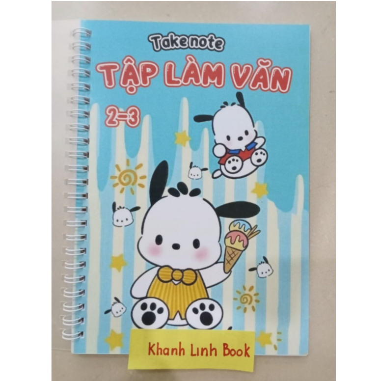 Sách - Combo Takenote toán + tập làm văn lớp 2 - 3