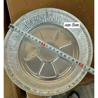 Set 10 khay nướng giấy bạc loaii 1 to 22cm