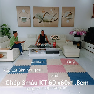 [ Giá Sỉ ] xốp lót  sàn kích thước 60x60 dày 2cm siêu dày sp có viền khóa chung quanh 1tấm  giá 26000