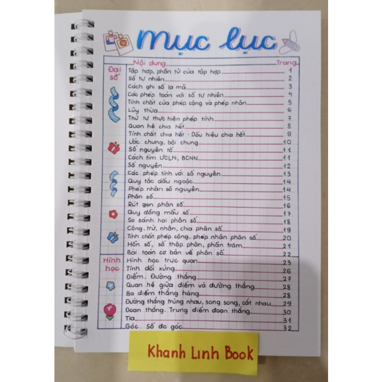 Sách - takenote văn  + Toán + tiếng anh + sinh + vật lí + hóa lớp 6