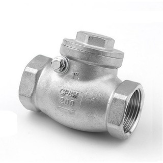 Van 1 chiều lá lật inox 304 đài loan 21 27 34 có hóa đơn vat