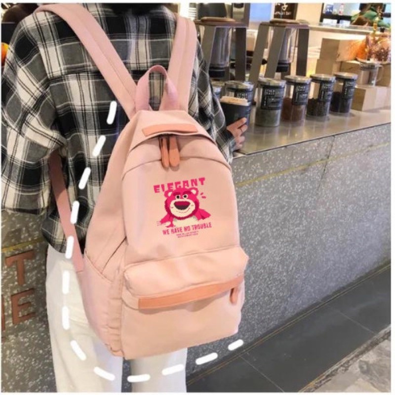 Balo thời trang gấu dâu LOSTO