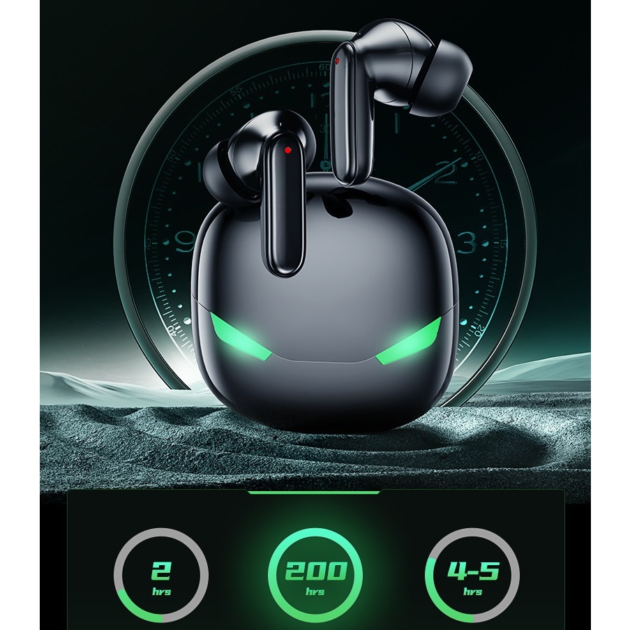 Tai nghe Bluetooth TWS Remax GameBuds G1 V5.3, Pin dùng 5H, Tăng giảm Âm, Chuyên Gaming - NHẤT TÍN Computer