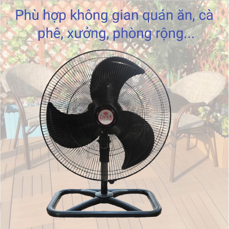 Quạt sàn công nghiệp sải cánh 500mm LIFAN S-20CN 100W