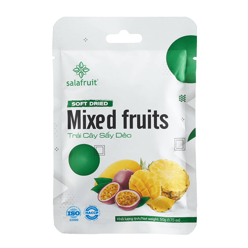 Mix fruit sấy dẻo Salafruit