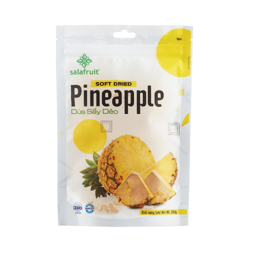 Dứa sấy dẻo Salafruit