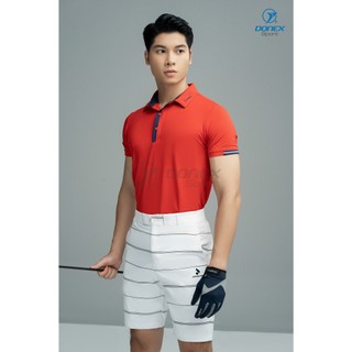 Áo thể thao golf nam donexsport form regular, in chuyển nhiệt bền màu, mc - 9120