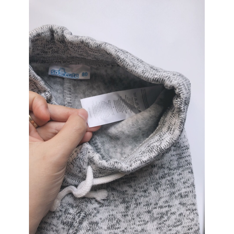 Quần thể thao lót nỉ dư xịn cho bé