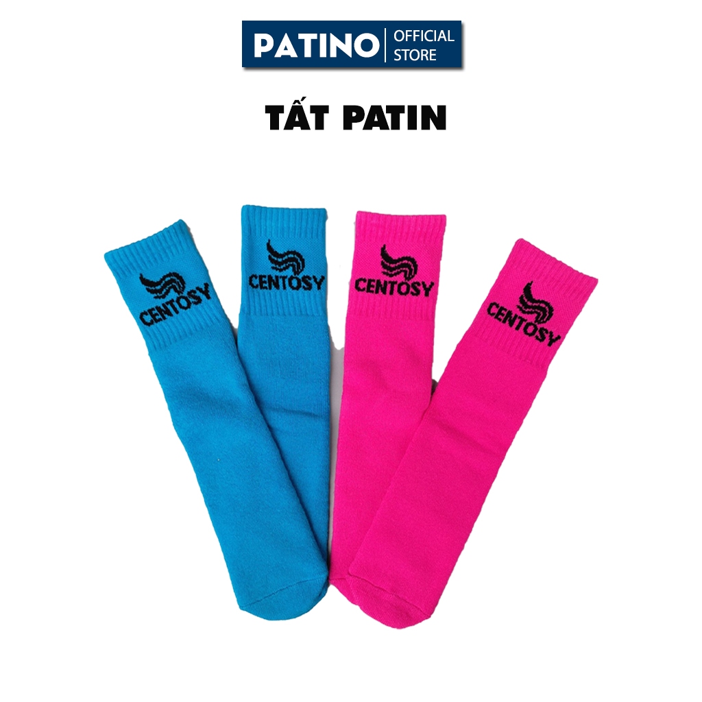 Tất Cổ Cao Centosy Cho Bé/Người Lớn Trượt Patin, Trượt Ván, Chơi Thể Thao Chuyên Dụng, Chất Liệu Dày Dặn Ôm Chân BBA