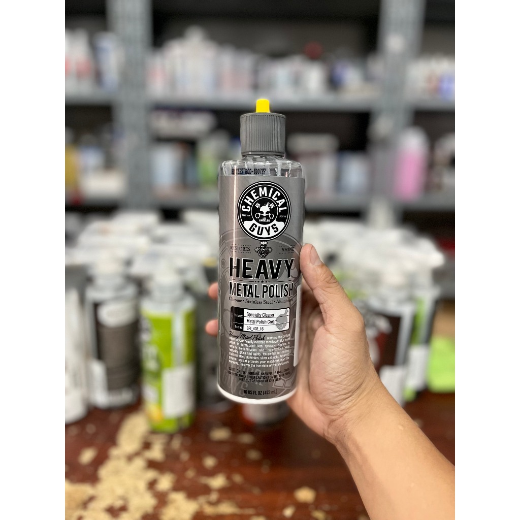 Vỏ chai nhựa cao cấp Chemical Guys kháng hóa chất 473ml vòi xịt sương tem mùi ngẫu nhiên và vòi nhỏ giọt