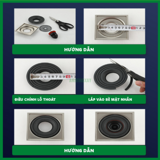 NẮP THOÁT SÀN  NGĂN MÙI CHỐNG VI KHUẨN CHO SÀN NHÀ TẮM,SÀN NHÀ HIỆU QUẢ.