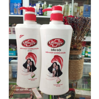 Dầu gội Lifebuoy tóc mềm mượt 640g ( Hồng)