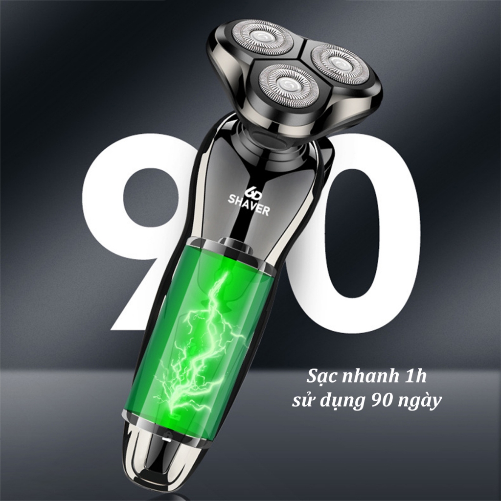 Máy cạo râu đa năng S1168 công suất 5W mạnh mẽ