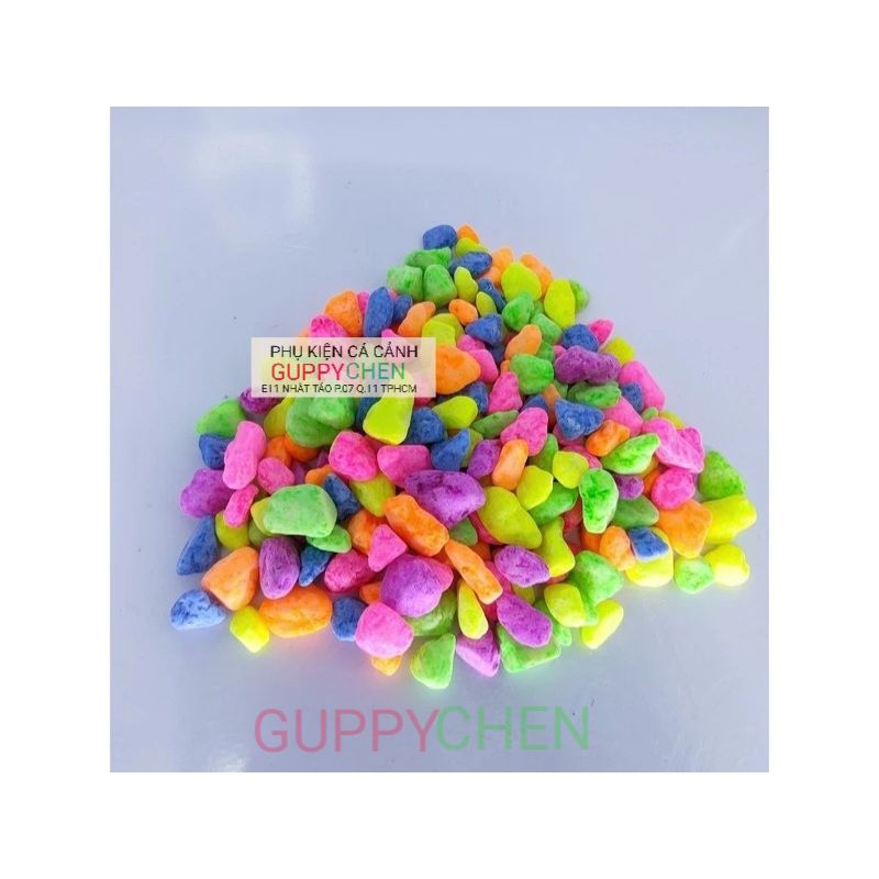 Sỏi Ngũ Sắc - Chuyên Dùng Trang Trí Bể Cá