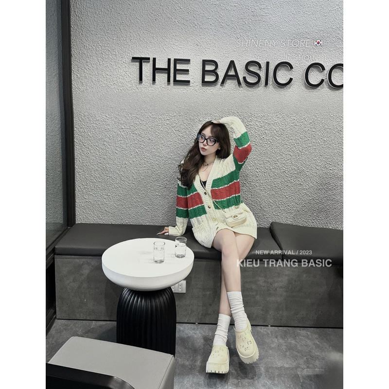 Áo Len Cadigan Gu Chì QC L1