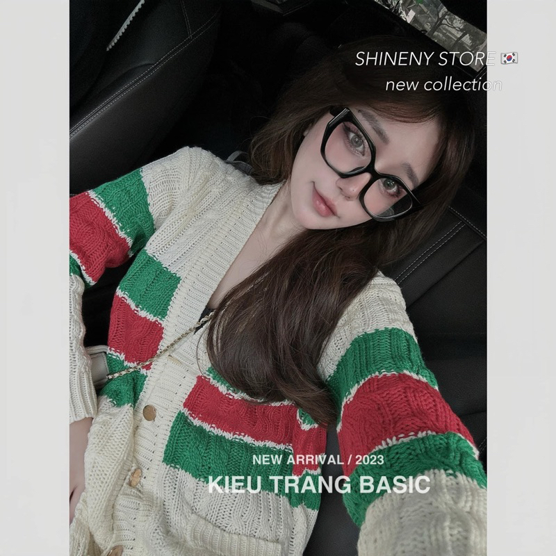 Áo Len Cadigan Gu Chì QC L1
