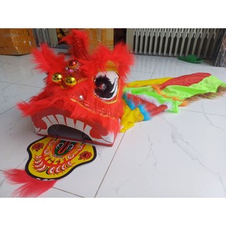 Đầu lân lớn cho bé trên4 tuổi