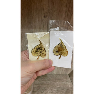 Lá Bồ Đề hình Phật cài áo Ấn Độ