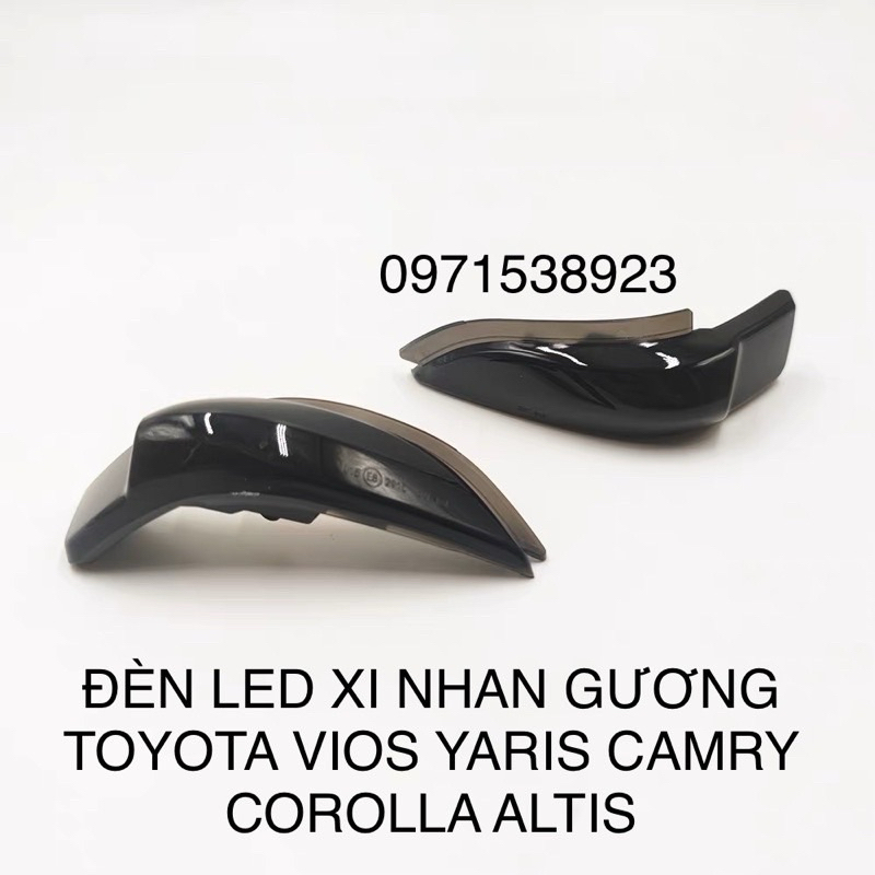 ĐÈN LED XI NHAN TRÊN GƯƠNG TOYOTA VIOS YARIS COROLLA ALTIS CAMRY 2013-2022 cao cấp