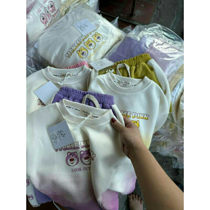 Bộ gấu dâu siêu đáng yêu