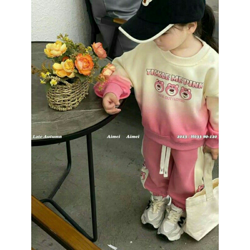 Bộ gấu dâu siêu đáng yêu