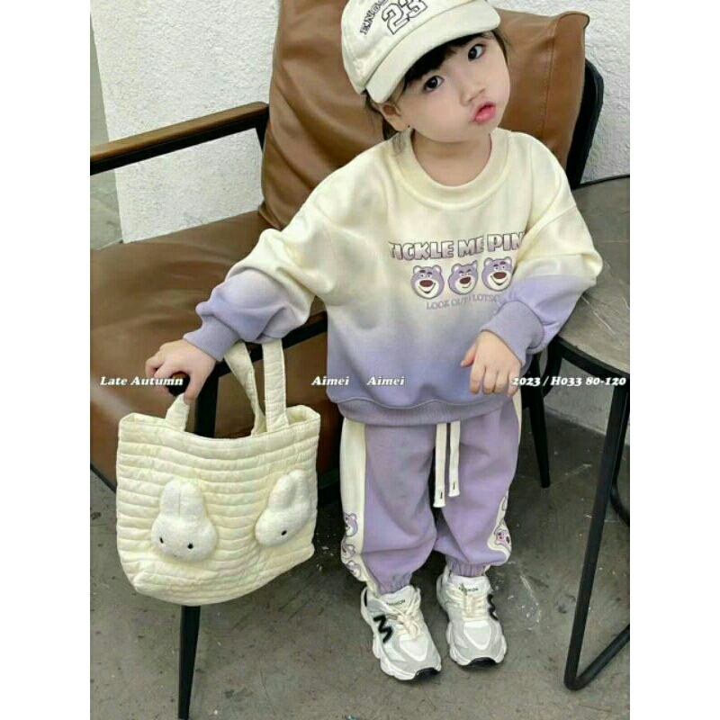 Bộ gấu dâu siêu đáng yêu