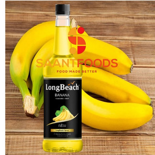 Siro Cô Đặc Hương Chuối- LongBeach Banana Flavoured Syrup 740ml
