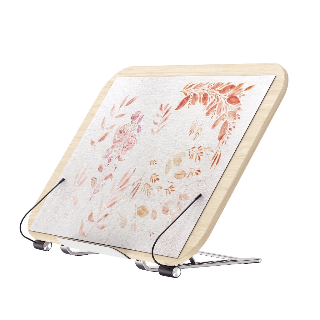 Giá đỡ kê đọc sách, vẽ tranh kiêm kê laptop máy tính bảng của Digimix mẫu R07 mới chắc chắn hơn, to hơn.