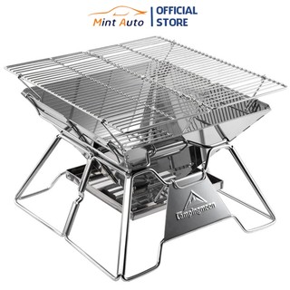 Bếp nướng CampingMon MT-2 bếp nướng than hoa du lịch, dã ngoại, cắm trại, picnic có túi đựng gọn gàng